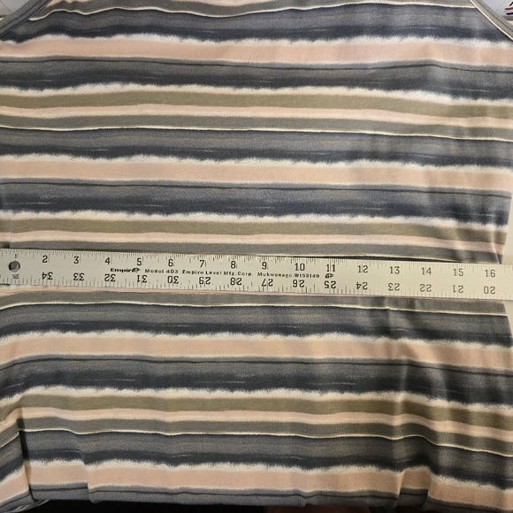 Pact Fit & Flare Strappy Striped Organic Dress Size XL - Picture 12 of 14